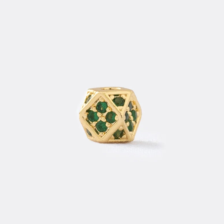 23278V - Herraje Mini Rombo VERDE