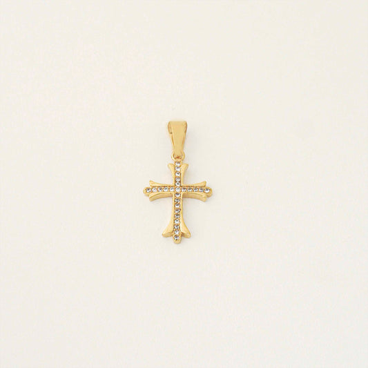 23429 - Dije Cruz Templarios Circonias