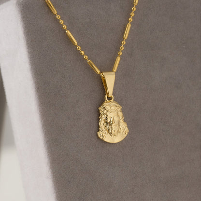 23315 - Dije Rostro De Cristo Mediano