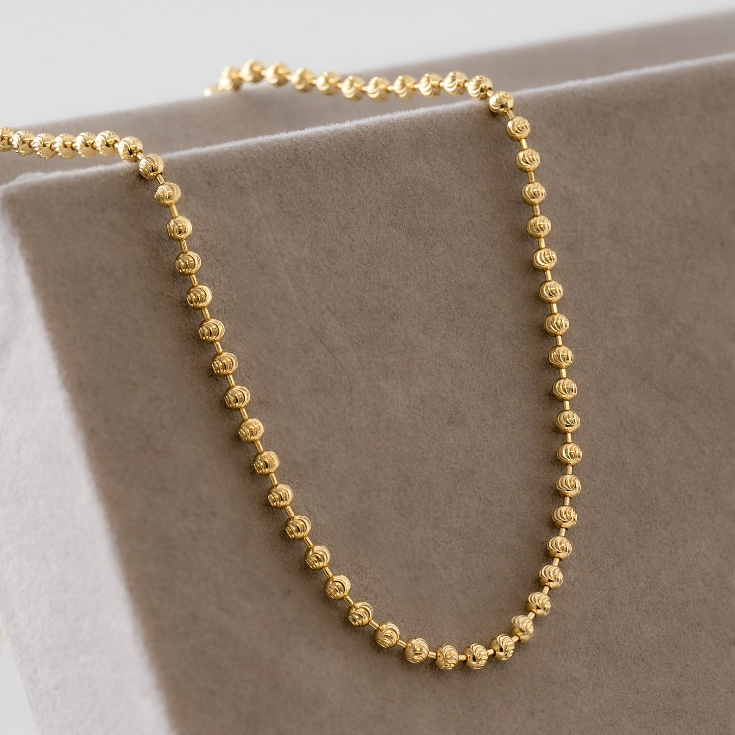 43073 - Cadena Militar Balin italiano 3mm 65 cms