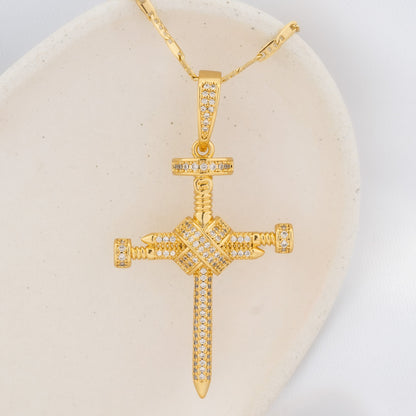 23309 - Dije Cruz Clavo