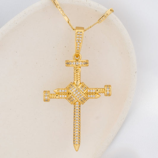 23309 - Dije Cruz Clavo