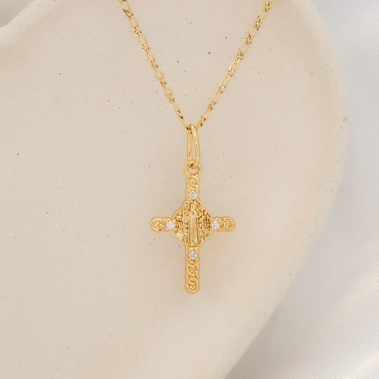 23302 - Dije Cruz San Benito 2 Cms