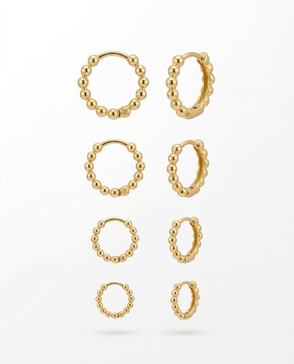 Set Candonga Perle - Oro Laminado 18k