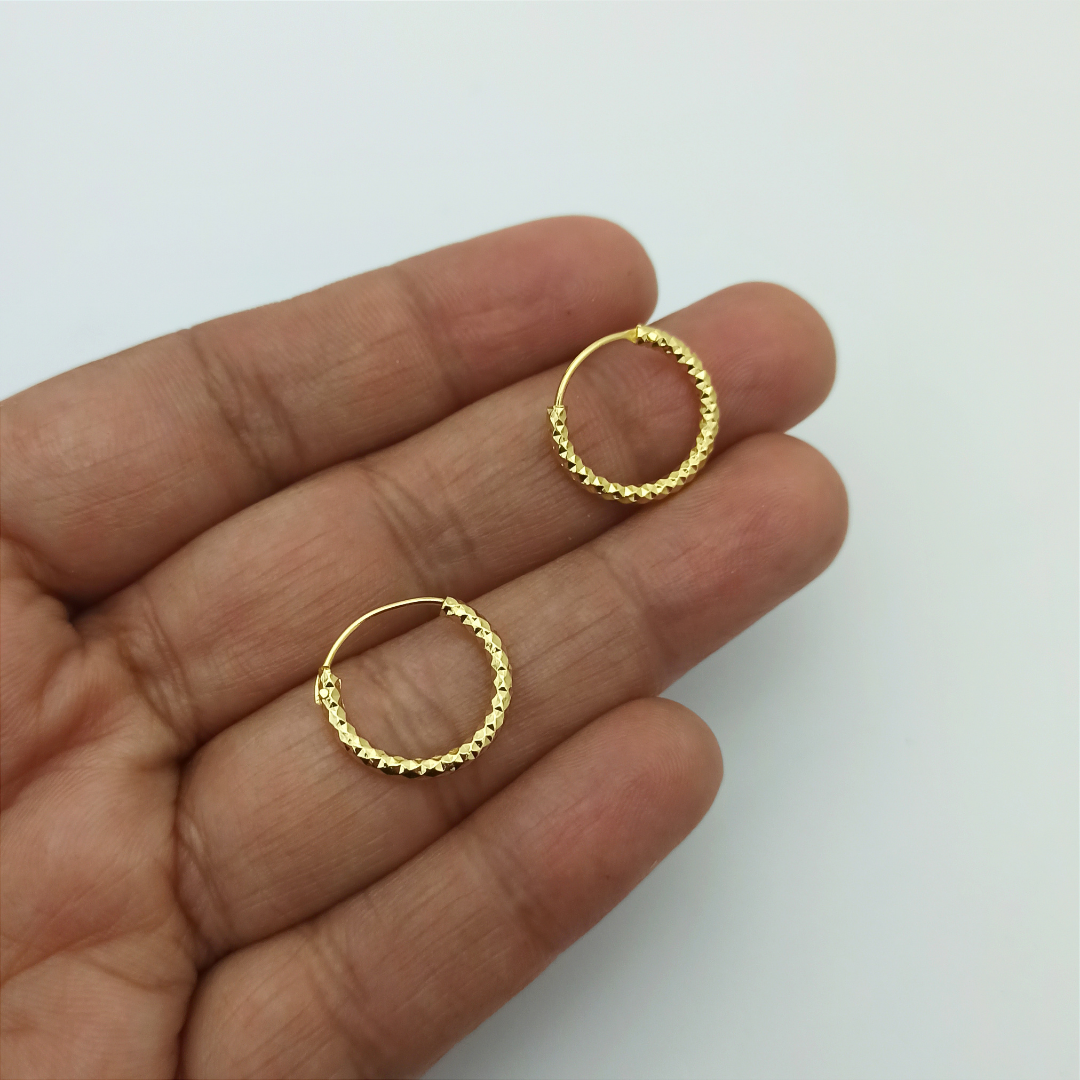 J34320 - Candonga Rustica Diamantada Facet 15mm