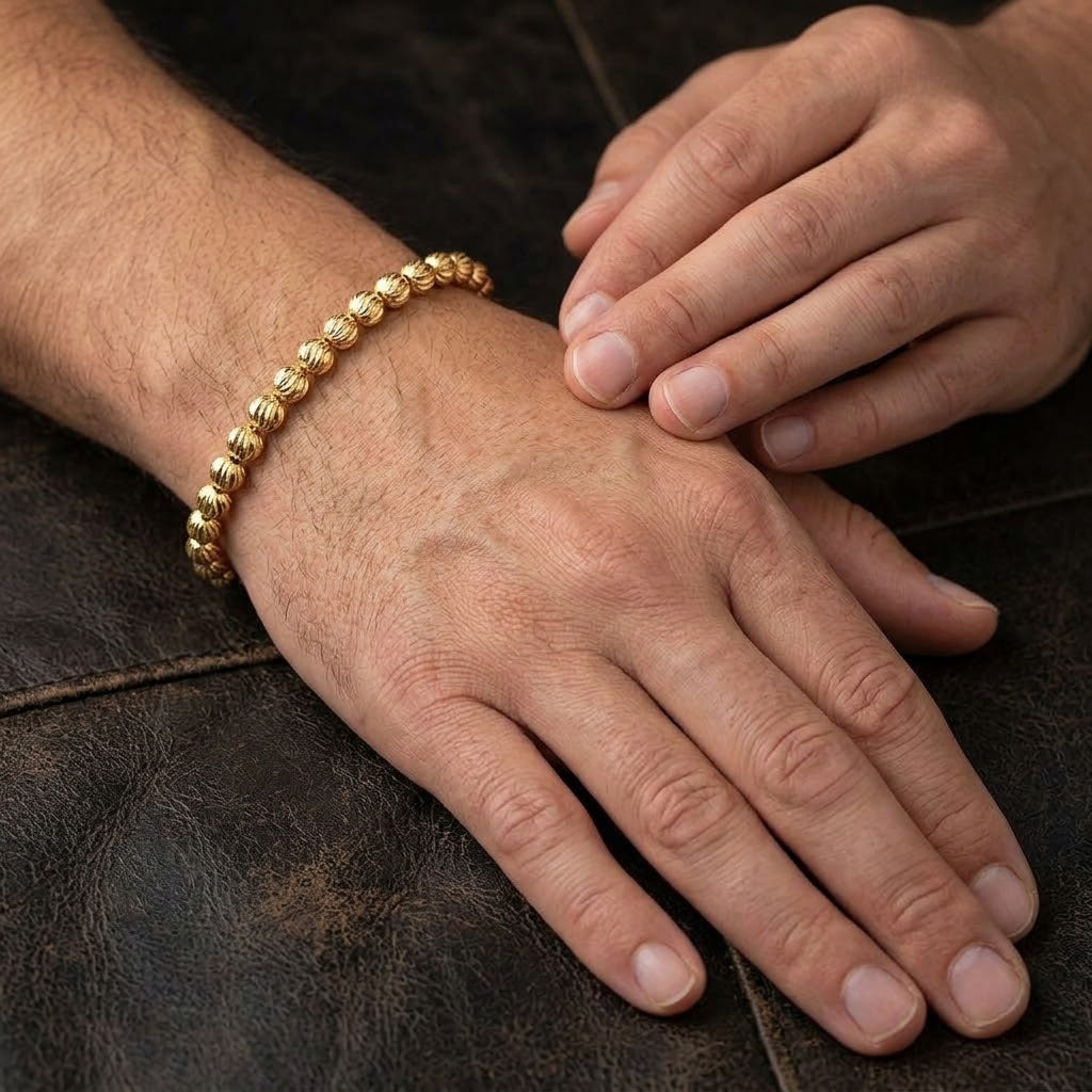 Balín 5 mm Oro 18k laminado -  Italiana x Unidad