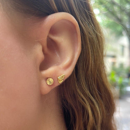 34145C - Topitos Mariposa Monarca Cristal 0.8 mm