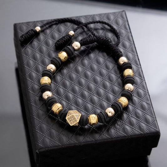 24801C - Herraje Rondel Rombo 8 mm Circonias Cristal