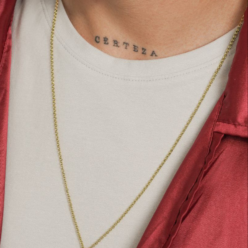 43048 - Cadena Aros 2 mm 65 cms