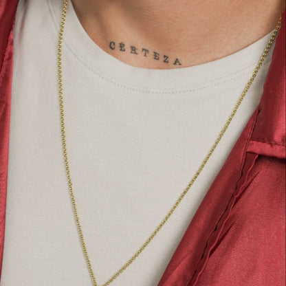 43048 - Cadena Aros 2 mm 65 cms