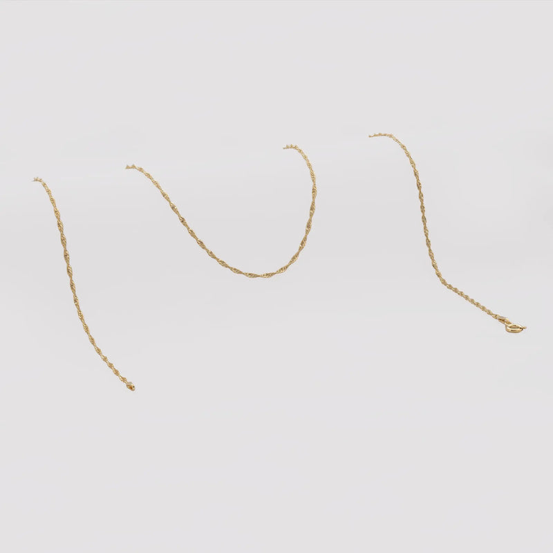 JIT46043 - Cadena Singapur de 1.7mm y 65cm