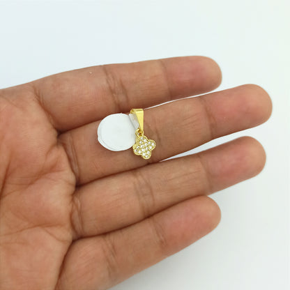J23297 - Dije Clover Circonias 7 mm