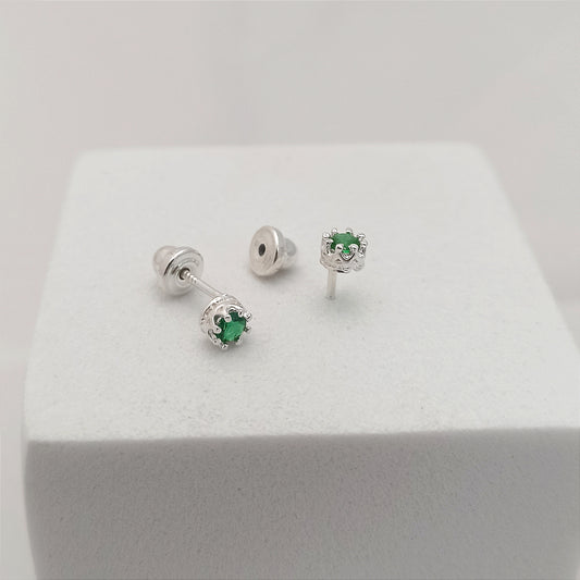 JP34276 - Topito Corona con Circon Verde